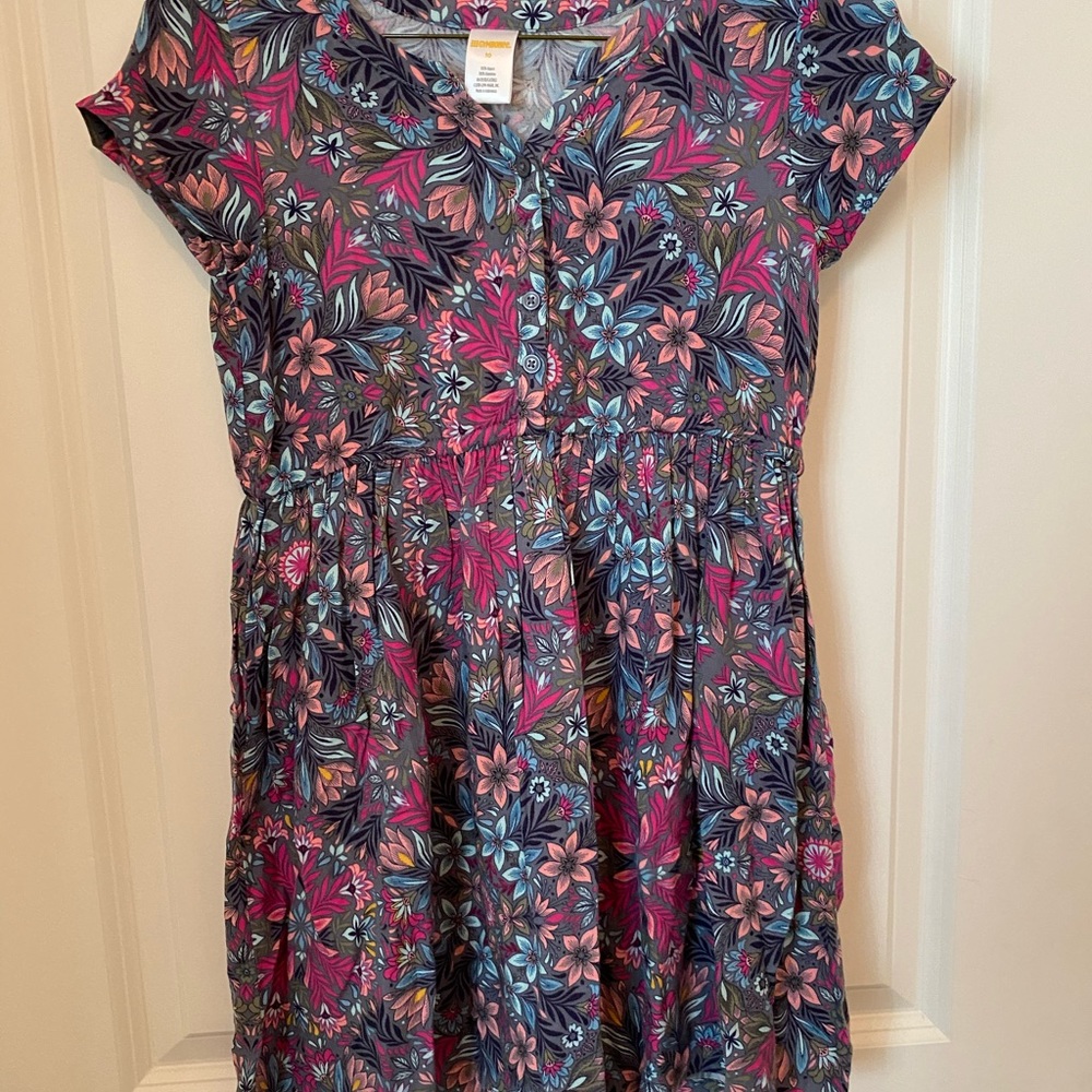 Gymboree floral swing dress
